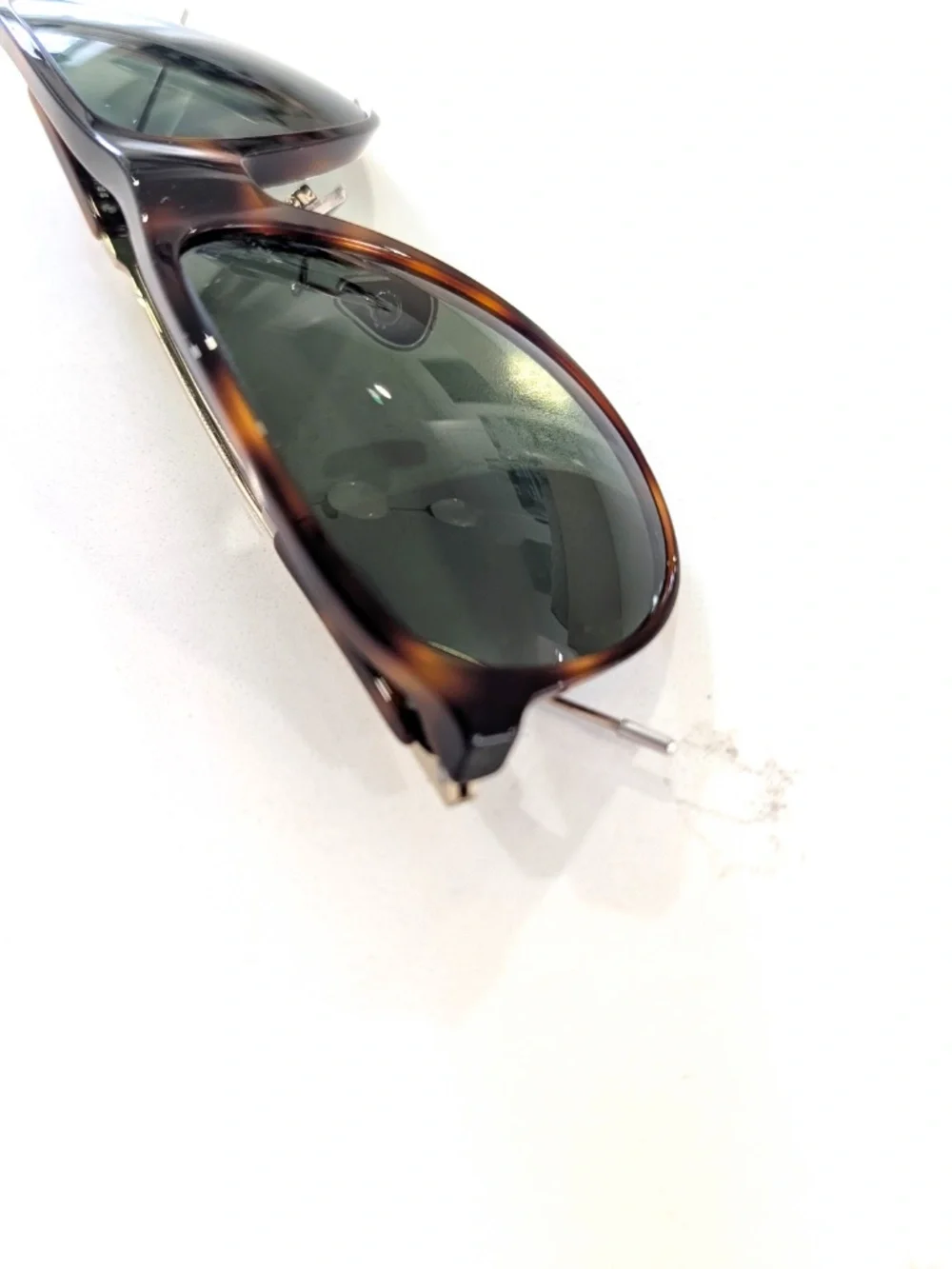 NWT Brunello Cucinelli Pilot Sunglasses Havana Classic Dark Green Polarized $930